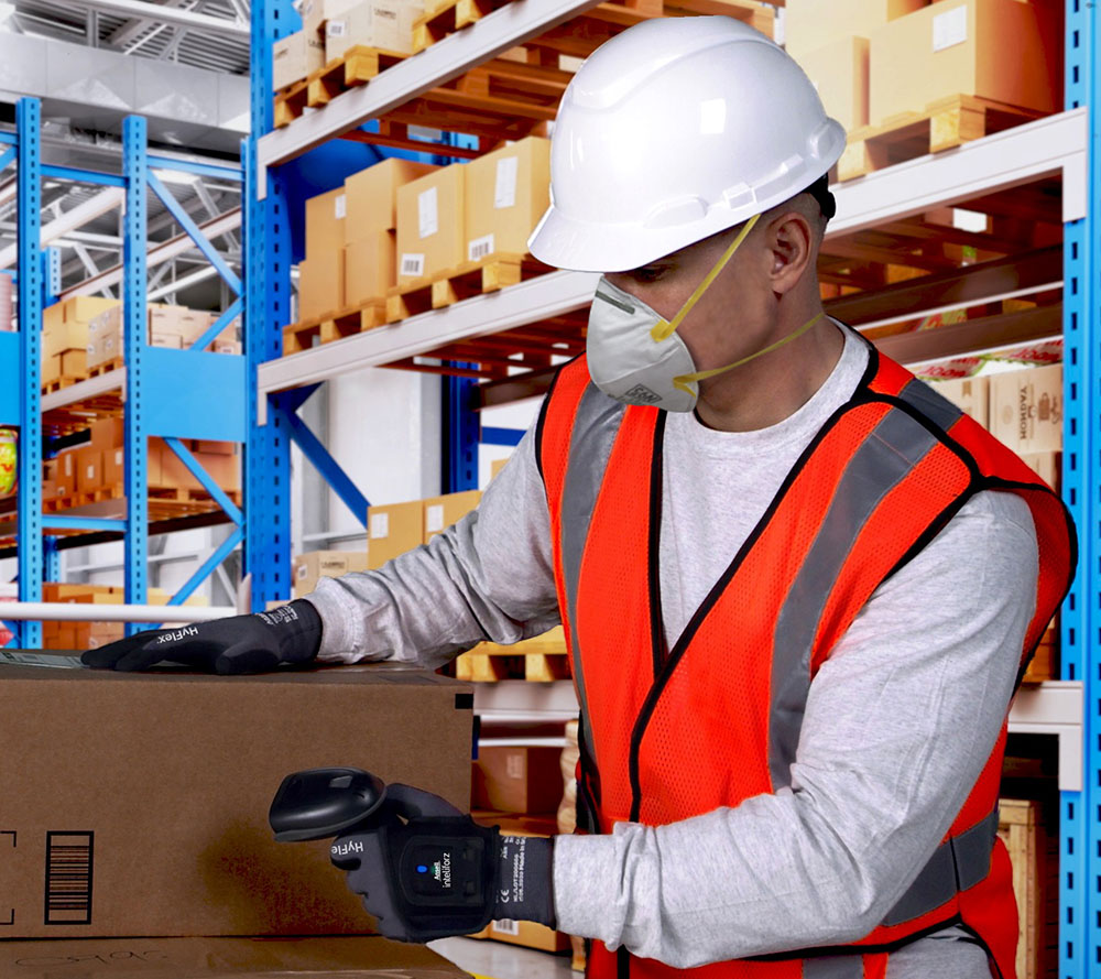 Ansell Inteliforz developed a sensor pod embedded in a wrist strap that can be worn on top of—or underneath—a glove. Its data is translated into intuitive electronic dashboards. | Photo courtesy of Ansell